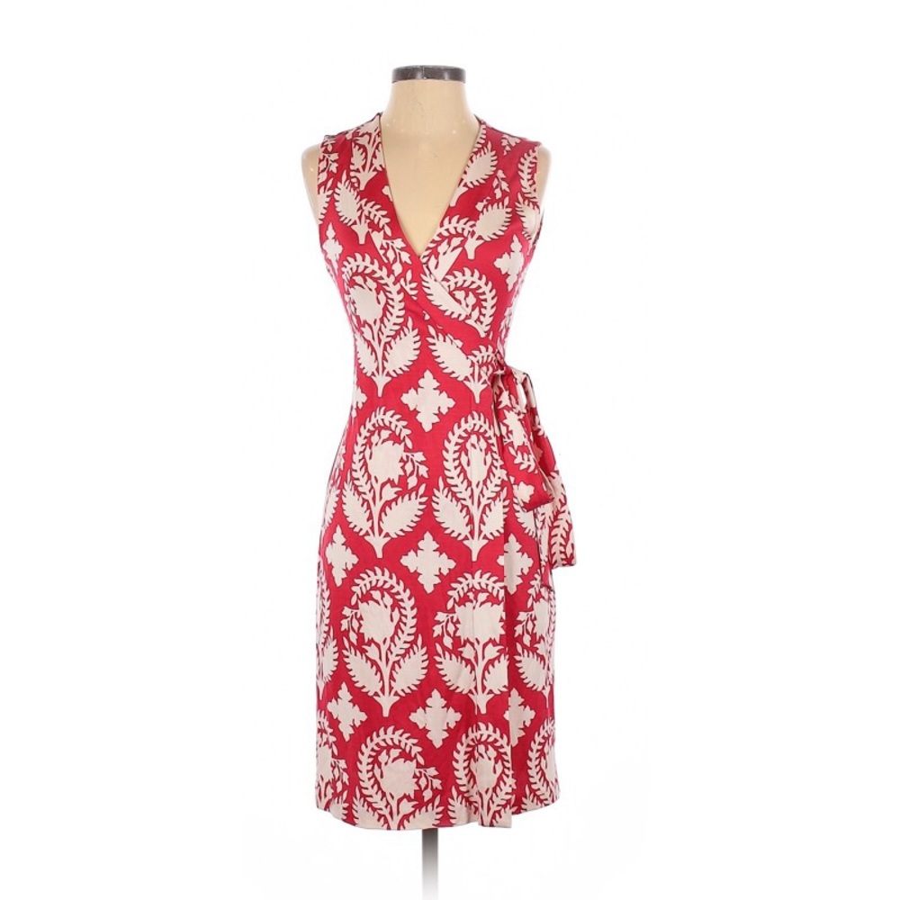 Diane von Furstenberg Sleeveless Wrap Dress